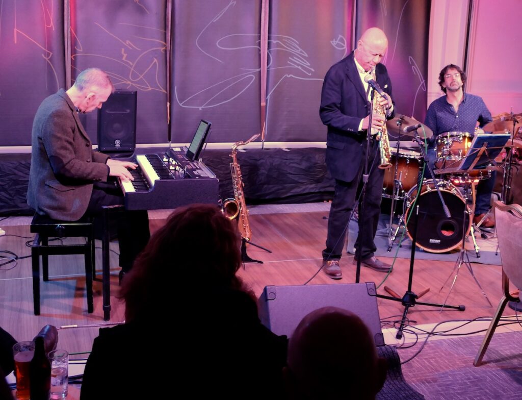 Art Themen at 85 and at Fleece Jazz